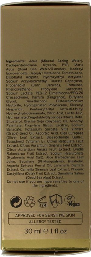 AHAVA Concentraat Serum met Mineralen uit de Dode Zee - Hydrateert & Verjongt | Boost van Binnenuit | Jeugdige Uitstraling | Serum met Vitamine C & Hyaluronzuur | Gezichtsverzorging voor Mannen & Vrouwen | Hyaluronic Acid - 30ml - afbeelding 14