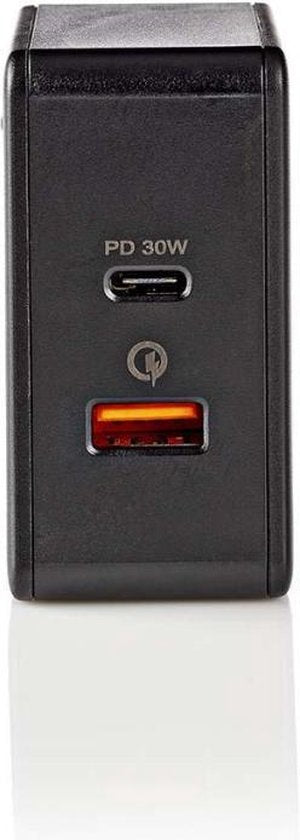 Nedis thuislader met 1 USB-C PD en 1 USB-A Quick Charge 3.0 poort - 48W - afbeelding 8