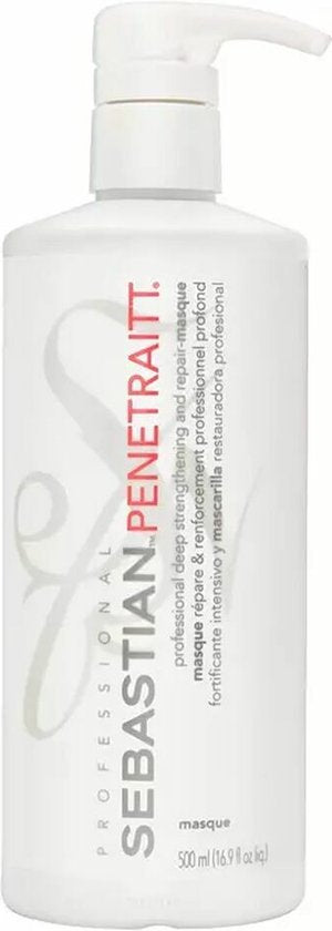 Sebastian Professional Penetraitt Haarmasker - 500 ml - Voor Gekleurd Haar - afbeelding 4