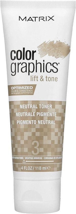 Matrix - Colour Graphics Lift And Tone Neutral Toner 118ml - afbeelding 1