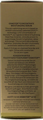 AHAVA Concentraat Serum met Mineralen uit de Dode Zee - Hydrateert & Verjongt | Boost van Binnenuit | Jeugdige Uitstraling | Serum met Vitamine C & Hyaluronzuur | Gezichtsverzorging voor Mannen & Vrouwen | Hyaluronic Acid - 30ml - afbeelding 17