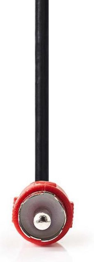 Nedis DIN-Audiokabel - DIN 5-Pins Male - 2x RCA Male - Vernikkeld - 1.00 m - Rond - PVC - Zwart - Label - afbeelding 9