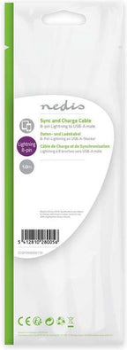 Nedis Lightning naar USB kabel - zwart - meter - afbeelding 33