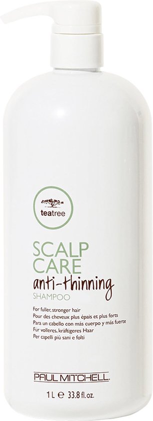 Paul Mitchell Anti-Thinning Scalp Care Shampoo 1000ml - Normale shampoo vrouwen - Voor Alle haartypes - afbeelding 3