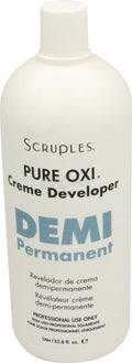 Scruples Pure Oxi Creme Developer - Demi Permanent - Coloration - 1000 ml Demi Permanente Kleurontwikkelaar 1000ml - afbeelding 1