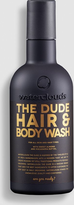 Shampoo Waterclouds The Dude (250 ml) - afbeelding 3