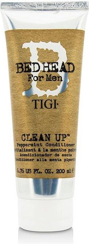 Voedende Conditioner Bed Head For Men Tigi (200 ml) Clean Up Peppermint Conditioner - afbeelding 9