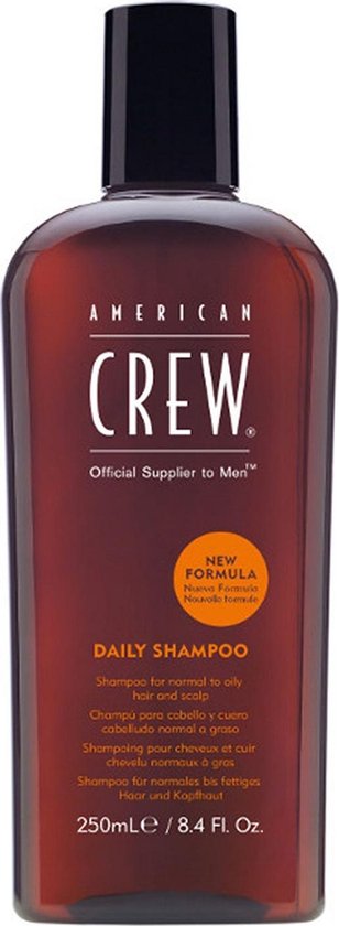 American Crew - Daily Shampoo ( Normal and Oily Hair ) Shampoo for Men - 250ml - afbeelding 1