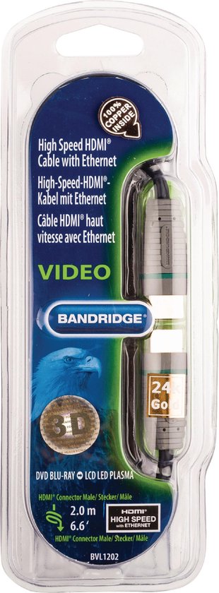 Bandridge BVL1202 audio-/videokabel - afbeelding 9