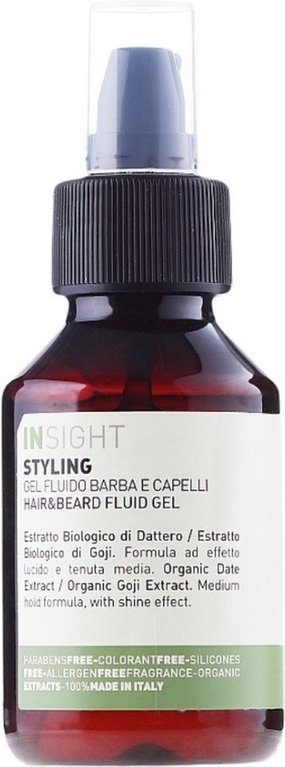 Insight - Styling Hair & Beard Fluid Gel - 100ml - afbeelding 1