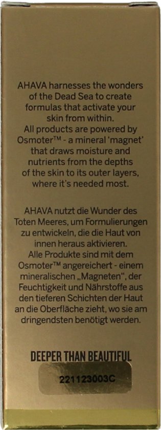 AHAVA Concentraat Serum met Mineralen uit de Dode Zee - Hydrateert & Verjongt | Boost van Binnenuit | Jeugdige Uitstraling | Serum met Vitamine C & Hyaluronzuur | Gezichtsverzorging voor Mannen & Vrouwen | Hyaluronic Acid - 30ml - afbeelding 16