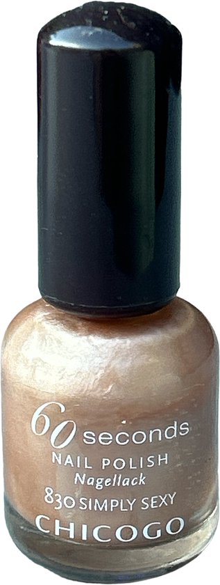 Rimmel London CHICOGO 60 seconds Nail Polish 830 Simply Sexy 8ml x 6 - afbeelding 2