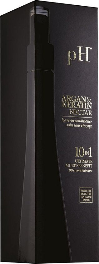pH Argan & Keratin Nectar - 150ml - leave in conditioner 10 in 1 - afbeelding 3
