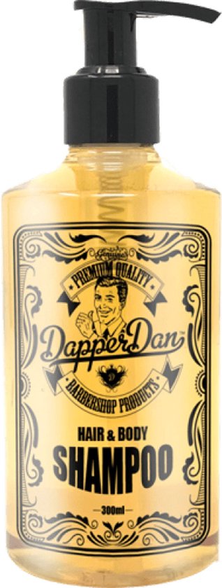 Dapper Dan Shampoo 300ml - Normale shampoo vrouwen - Voor Alle haartypes - afbeelding 3