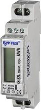ENTES ES-32L MID kWh-meter 1-fase Digitaal 32 A Conform MID: Ja 1 stuk(s) - afbeelding 1