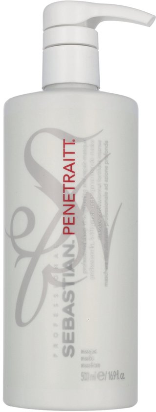 Sebastian Professional Penetraitt Haarmasker - 500 ml - Voor Gekleurd Haar - afbeelding 2