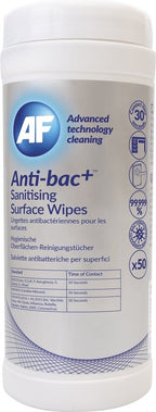 AF Anti-bac+ - 50 pc(s) - 175 x 160 mm - White - 84 mm - 84 mm - 200 mm - afbeelding 2
