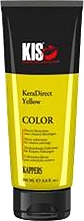 KIS KeraDirect Haarverf yellow 200ml - afbeelding 1