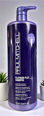 Paul Mitchell Platinum Plus Shampoo 1000 ml - afbeelding 2