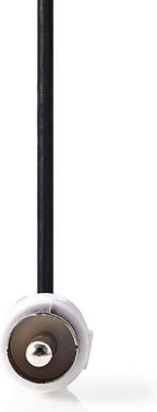 Nedis Stereo-Audiokabel - 2x RCA Male - 2x RCA Male - Vernikkeld - m - Rond - Zwart - afbeelding 34