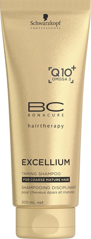 Schwarzkopf BC Excellium Taming Shampoo 200ml - afbeelding 2