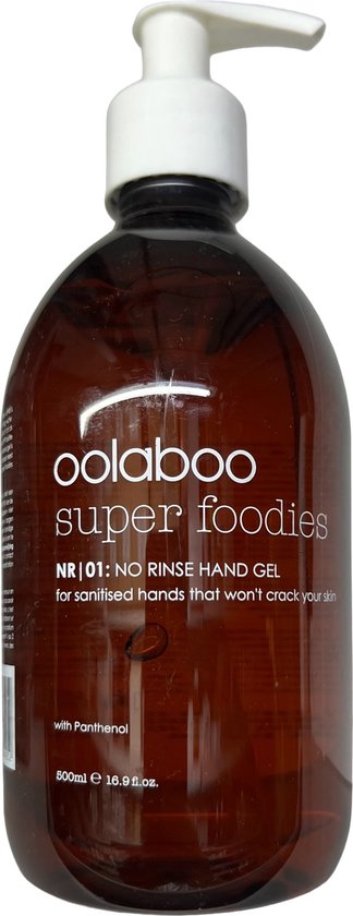Oolaboo Super Foodies Hangreinigingsgel 500 ml met Panthanol - afbeelding 1