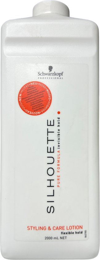 Silhouette Styling & Care Lotion Flexible Hold Haarlak 2000ml. - afbeelding 1