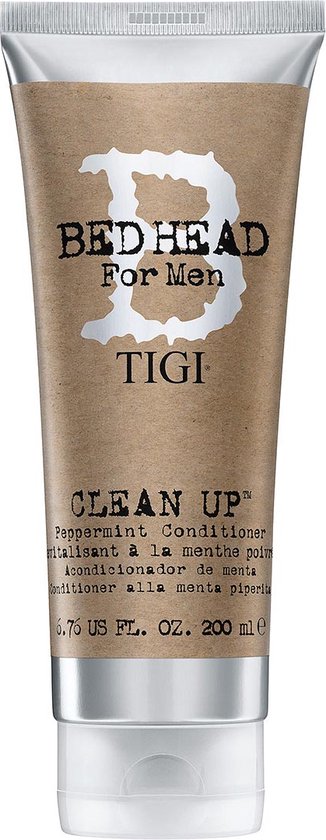 Voedende Conditioner Bed Head For Men Tigi (200 ml) Clean Up Peppermint Conditioner - afbeelding 6