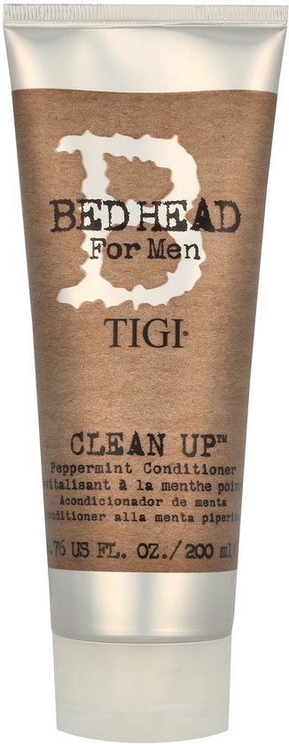 Voedende Conditioner Bed Head For Men Tigi (200 ml) Clean Up Peppermint Conditioner - afbeelding 4