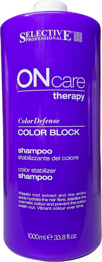 Selective Professional Selective ONcare Therapy Color Block Shampoo 1000ml - afbeelding 1