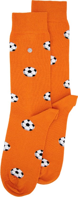 Alfredo Gonzales Sokken Voetbalsokken Oranje - afbeelding 1