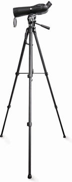 Nedis Spotting Scope - Vergrotingsbereik: 20-60 - Diameter objectieflens: 60 mm - Gezichtsveld: 38 m - Dioptrische correctie - Inclusief reistas - Zwart - afbeelding 2