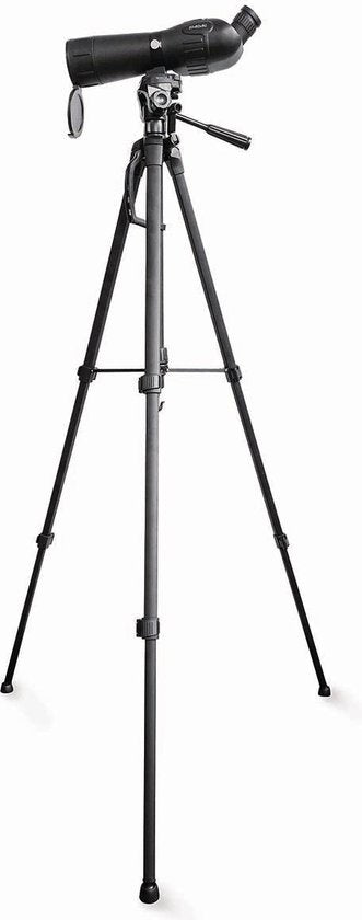 Nedis Spotting Scope - Vergrotingsbereik: 20-60 - Diameter objectieflens: 60 mm - Gezichtsveld: 38 m - Dioptrische correctie - Inclusief reistas - Zwart - afbeelding 2