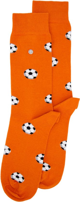 EK 2024 - Oranje Voetbalsokken - Nederlands Elftal - Oranje - Memphis Depay - Wout Weghorst - afbeelding 1