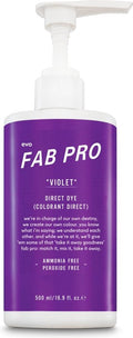 Fab Pro by evo Pigmentgel Directe kleurstof, Violet Violet, 500 ml - afbeelding 1