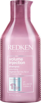 Redken Volume Injection Shampoo – Glanzende lift & body voor alle haartypes – 300 ml - afbeelding 1