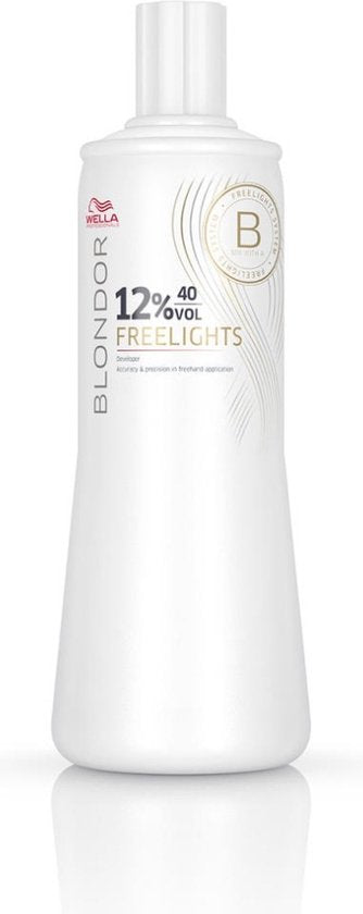 Oxiderende Haarverzorging Blondor Freelights 12% 40 Wella (1000 ml) - afbeelding 7