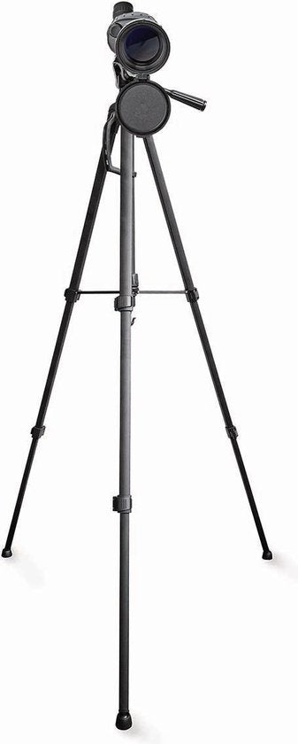 Nedis Spotting Scope - Vergrotingsbereik: 20-60 - Diameter objectieflens: 60 mm - Gezichtsveld: 38 m - Dioptrische correctie - Inclusief reistas - Zwart - afbeelding 1