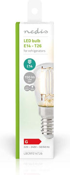 Nedis Koelkastlamp - LED - E14 - 2 W - T26 - afbeelding 3