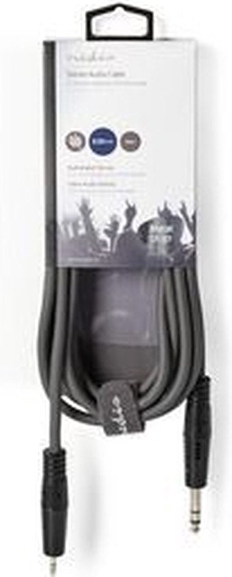 Nedis Stereo audiokabel 6.35mm M-3.5mm M Grijs - afbeelding 7