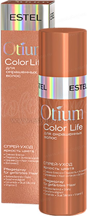 Otium Color Life Spray-care for colored hair "Brightness of color" 100 ml. - afbeelding 1