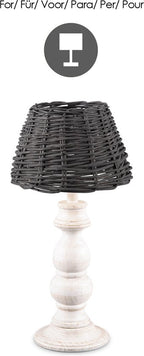 Light Depot - Lampenkap Roseau - Ø 30 - Rotan/Riet - afbeelding 3