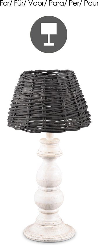 Light Depot - Lampenkap Roseau - Ø 30 - Rotan/Riet - afbeelding 3