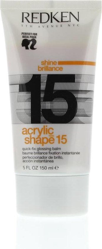 SALE Redken Shine Acrylic Shape 15 Balsem Quick-Fix Glossing Balm 150ml - afbeelding 1