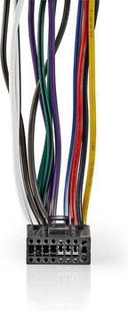 Nedis ISO-Kabel voor Autoradio - ISO-compatibiliteit: Kenwood - 0.15 m - Rond - PVC - Polybag - afbeelding 2