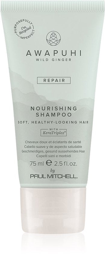 Paul Mitchell Awapuhi Wild Ginger Repair Nourishing Shampoo – Voedende Shampoo – 75 ml - afbeelding 1