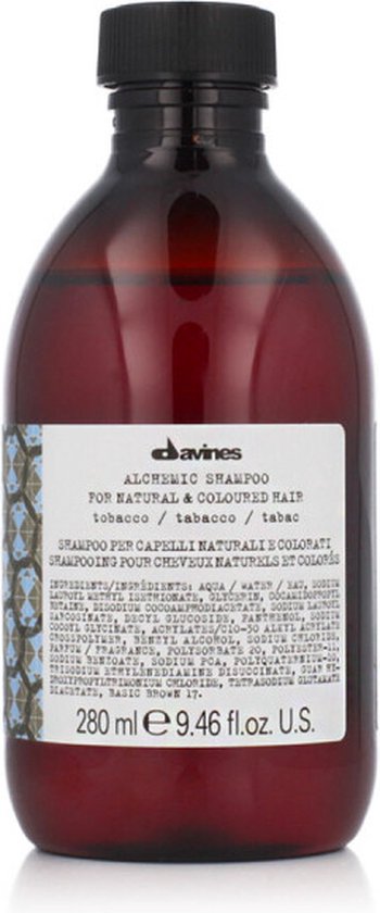 Niet-permanente Kleurshampoo Davines Alchemic Tobacco 250 ml - afbeelding 3
