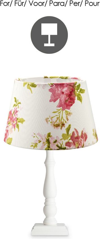 Home Sweet Home - Lampenkap Flowers - Bloemenmotief - E27 - afbeelding 17