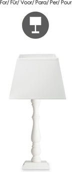 - Lampenkap - Vierkant - afbeelding 3