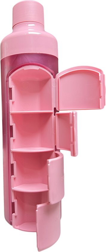 SUPERSALE 3 x YOS Bottle Daily Pink - afbeelding 4